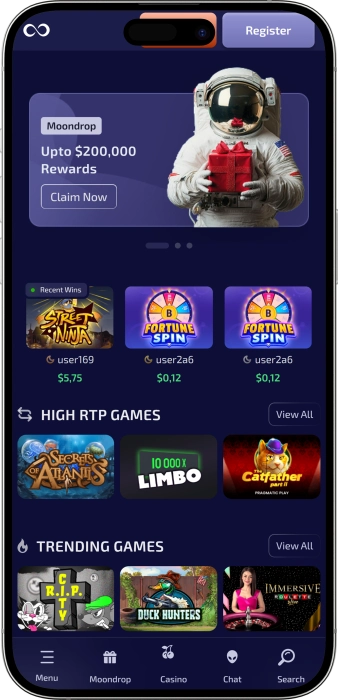 MoonBet Casino App